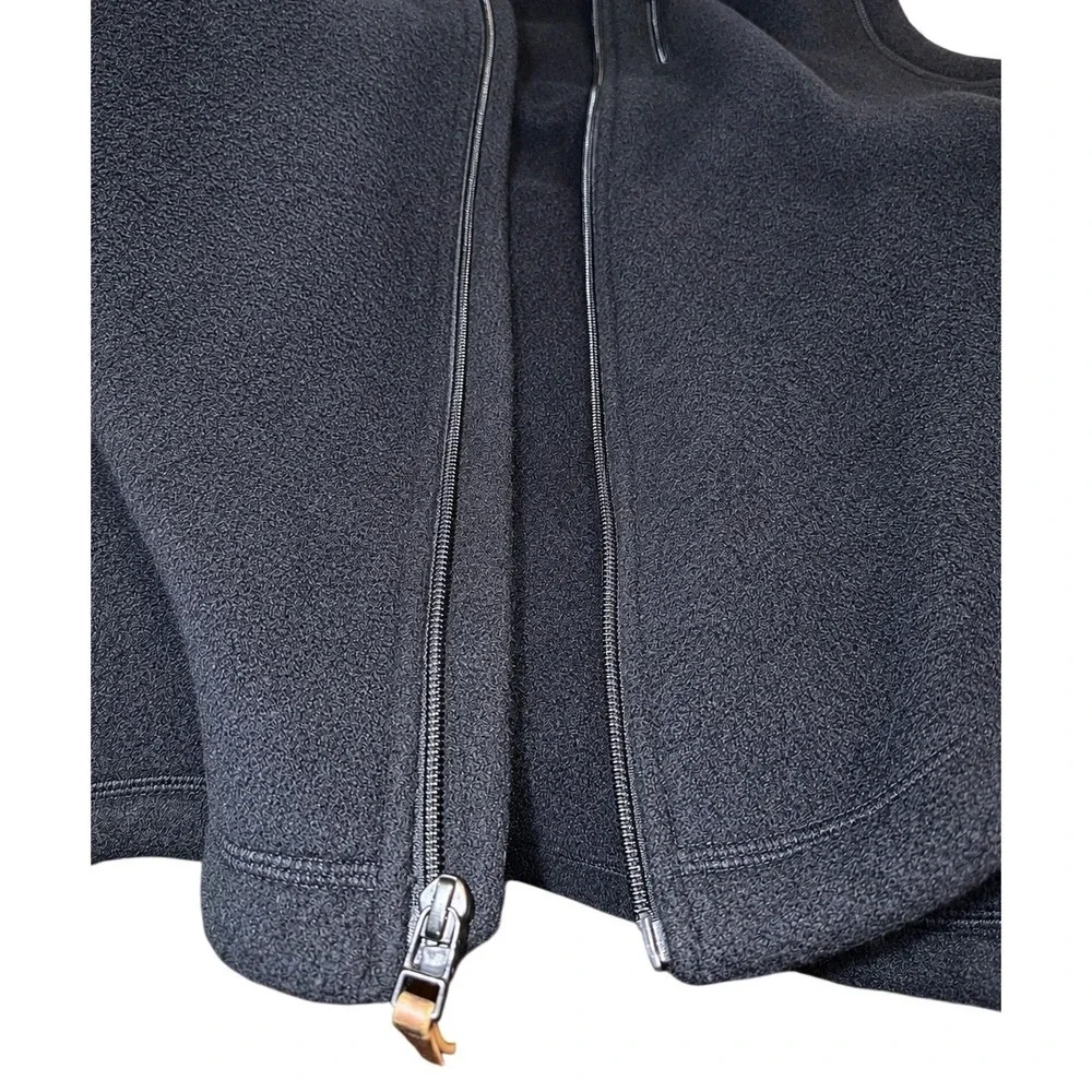 Smartwool Mens Large Hudson Trail Fleece Vest Grey Wool Blend Outdoor Hiking